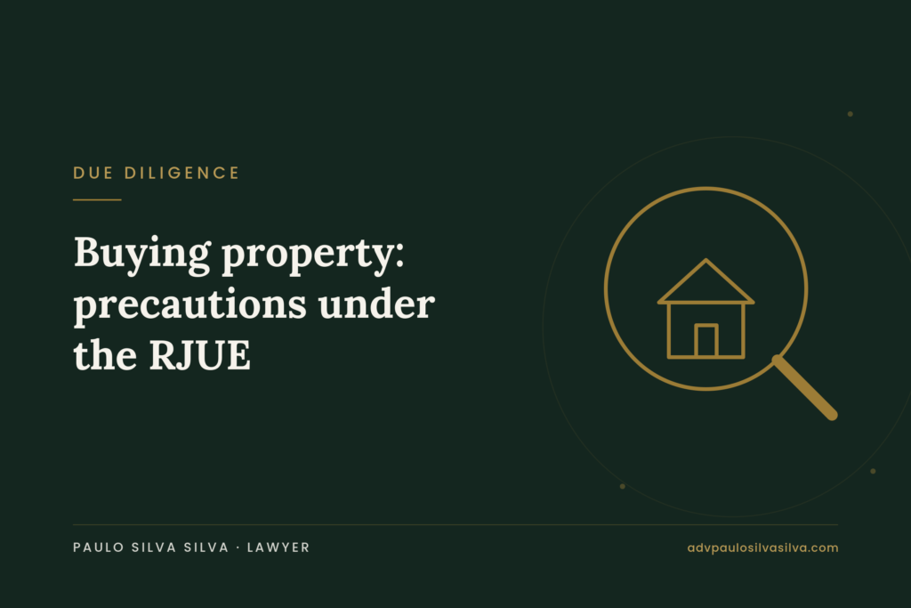 Buying property in 2026: the precautions to take under the new RJUE before signing