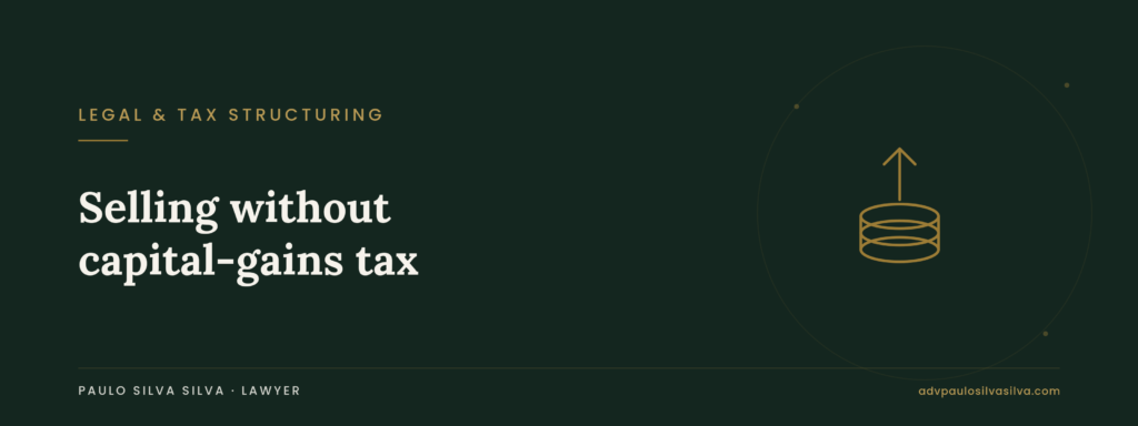 Selling property without paying capital-gains tax: the exemptions in force and the new rental reinvestment