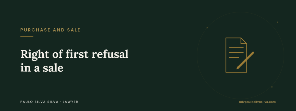 Right of first refusal in property sales: who can pre-empt and how not to lose the deal