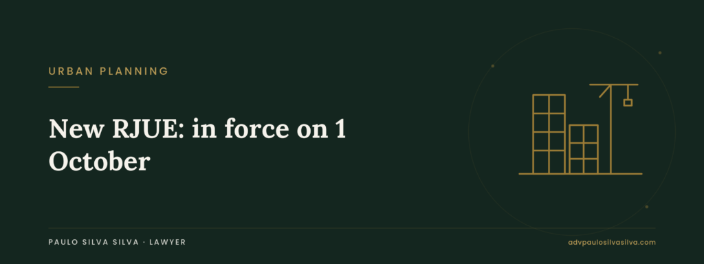New RJUE confirmed for 1 October 2026: what changes in practice