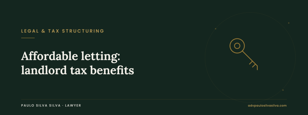 Affordable letting (RSAA): landlord tax benefits