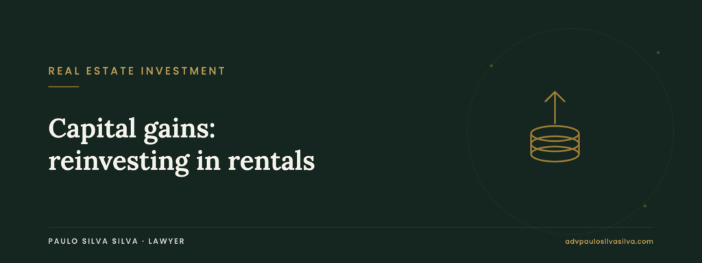 Capital gains exclusion: reinvestment in rental housing